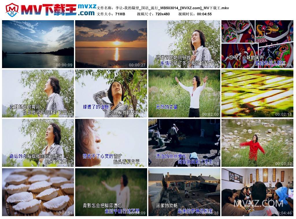 李让-我的凝望_国语_流行_MB503014